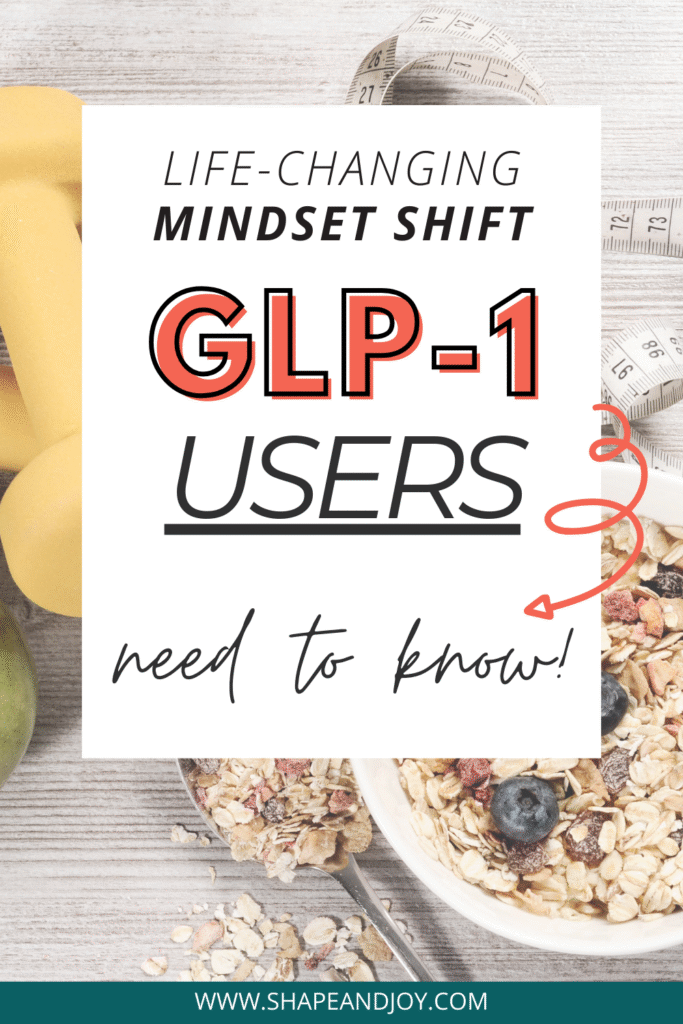 Still stuck in old habits on GLP-1s? Learn how identity shifts can help you break free from self-sabotage and finally stay consistent.