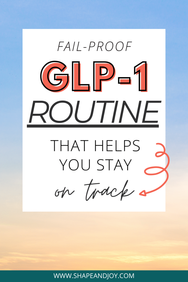 Struggling to Stay on Track? Try This Simple Daily GLP-1 Routine ...