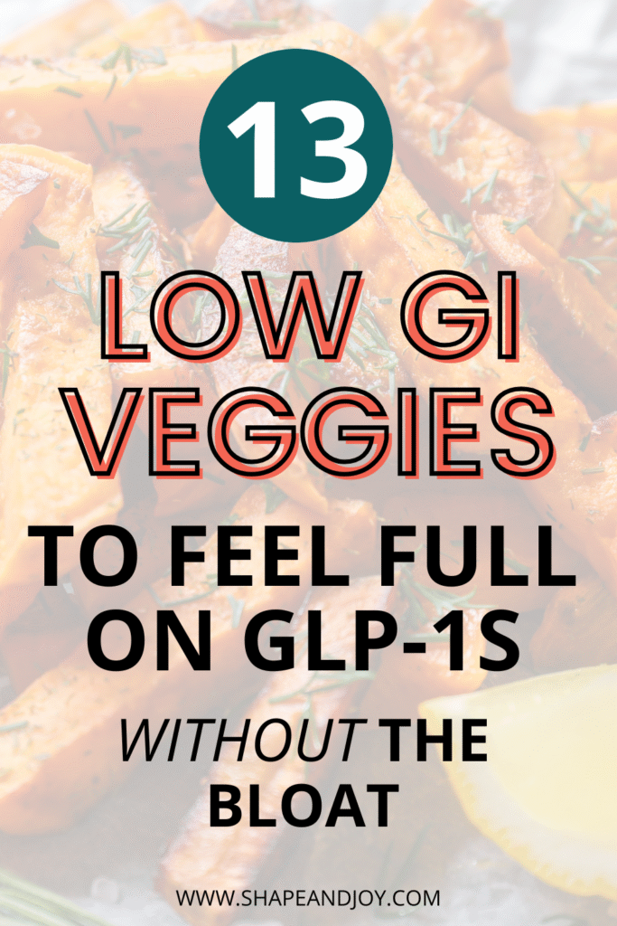 low gi vegetables