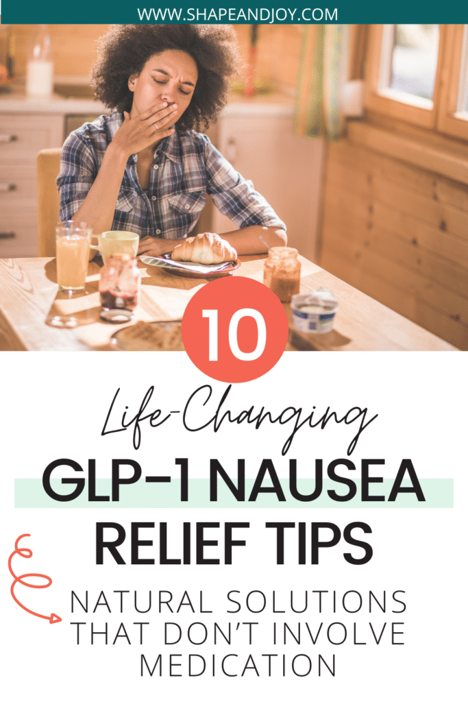 GLP-1 NAUSEA RELIEF