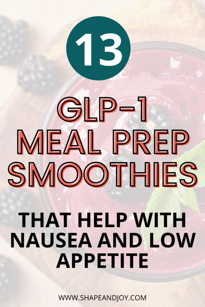 GLP-1 MEAL PREP