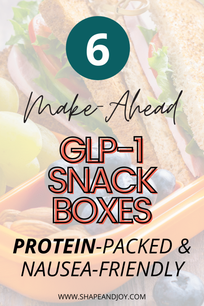 GLP-1 SNACK BOXES