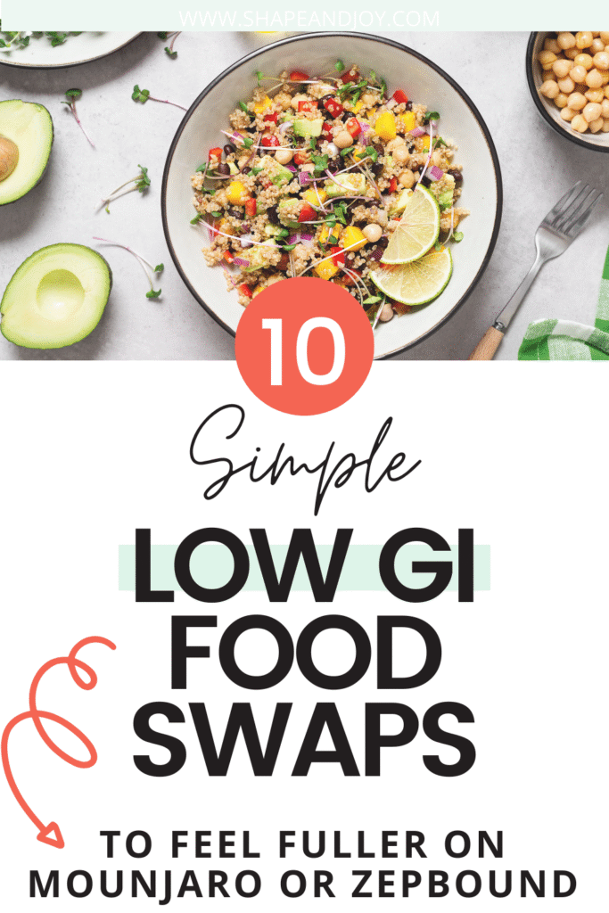 LOW GI FOOD SWAPS