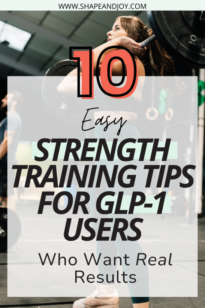 Strength Training Tips for GLP-1 Users