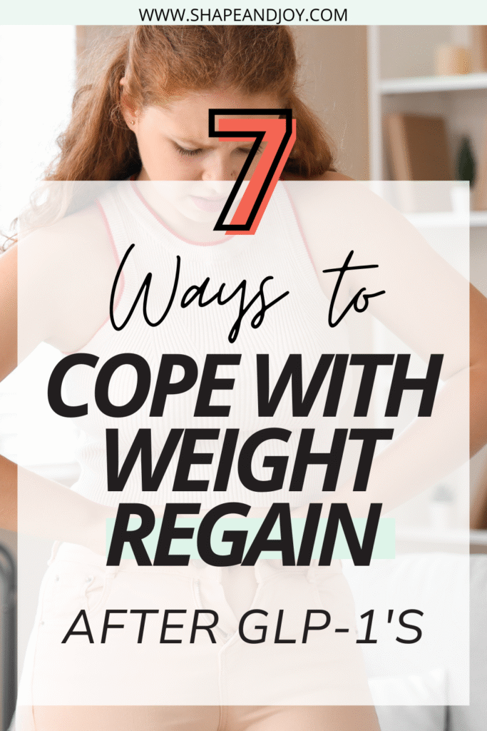 regaining weight after glp-1s