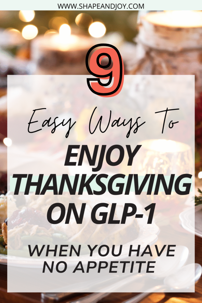 Thanksgiving on GLP-1