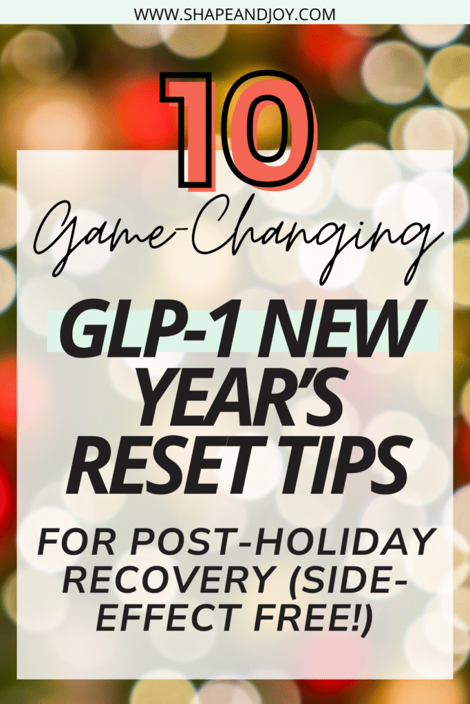 GLP-1 NEW YEAR'S RESET