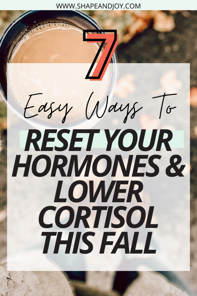 Reset Your Hormones