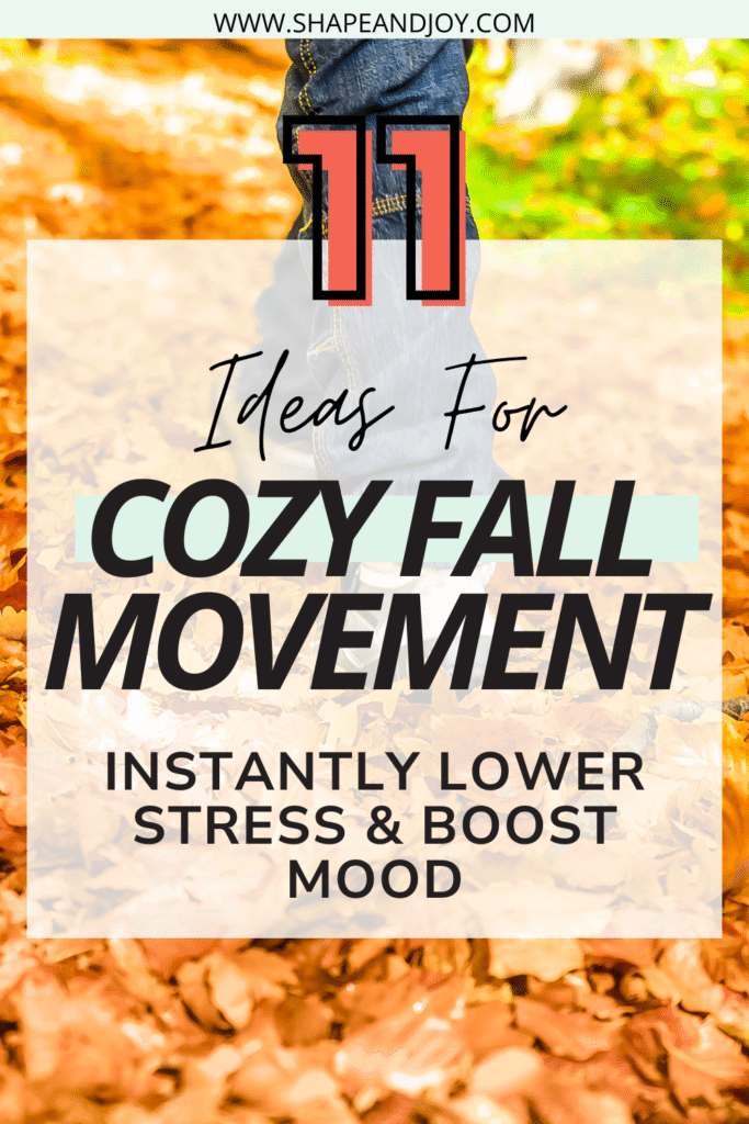 COSY MOVEMENT IDEAS
