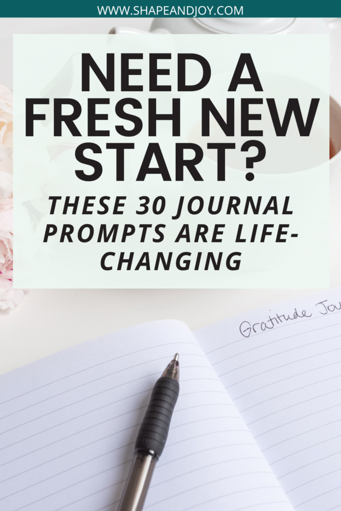 FRESH NEW START