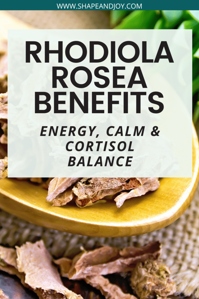 Rhodiola Rosea benefits
