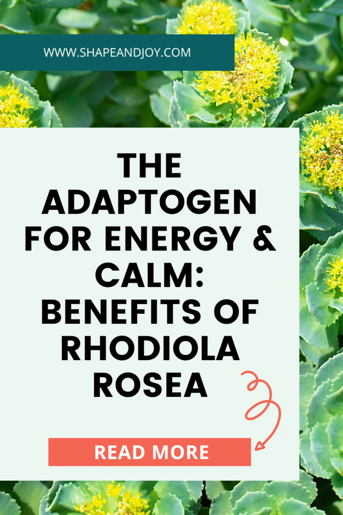 Rhodiola Rosea benefits