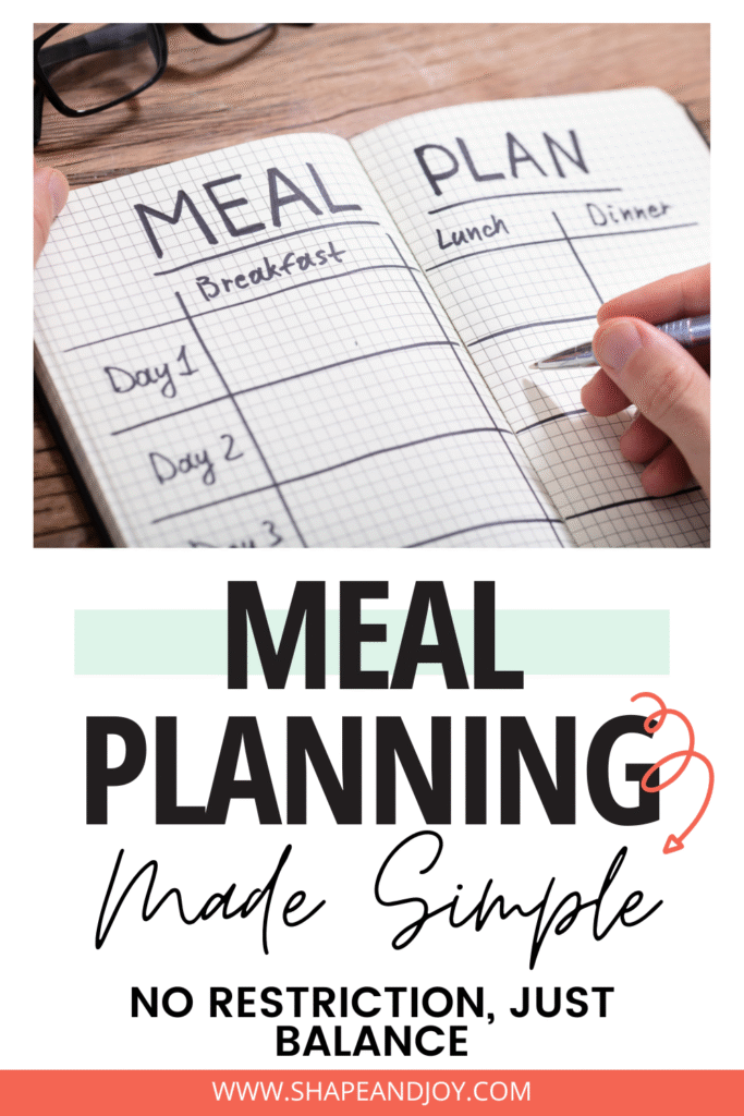 MEAL PLANNING