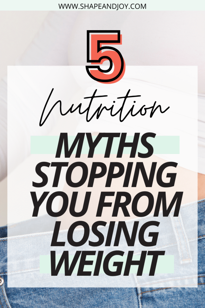 Nutrition Myths
