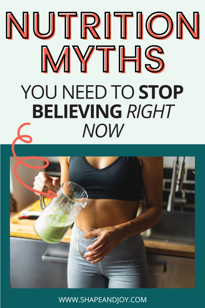 Nutrition Myths