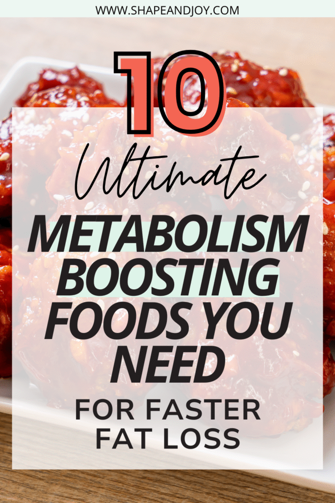 Metabolism-Boosting Foods