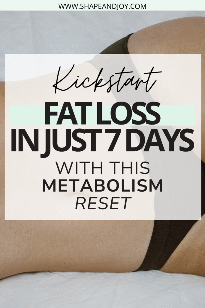 Metabolism Reset Challenge