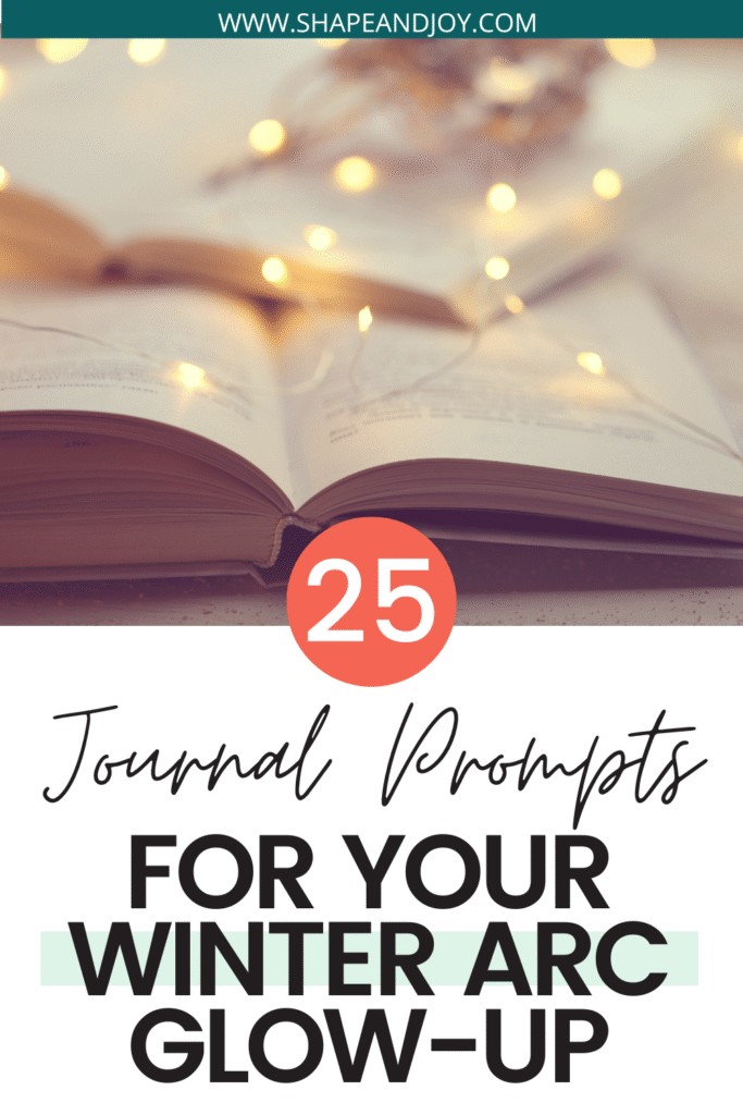 journal prompts for Winter ARC