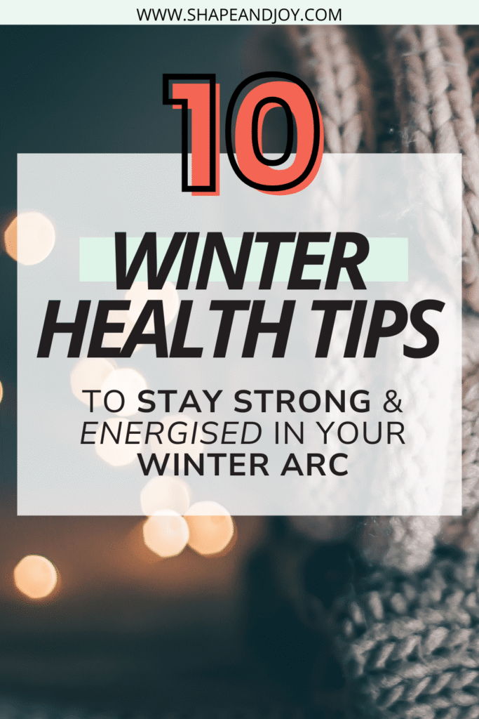 WINTER HEALTH TIPS