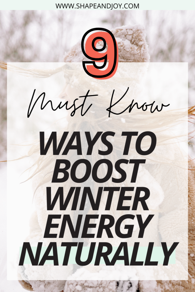 boost winter energy naturally