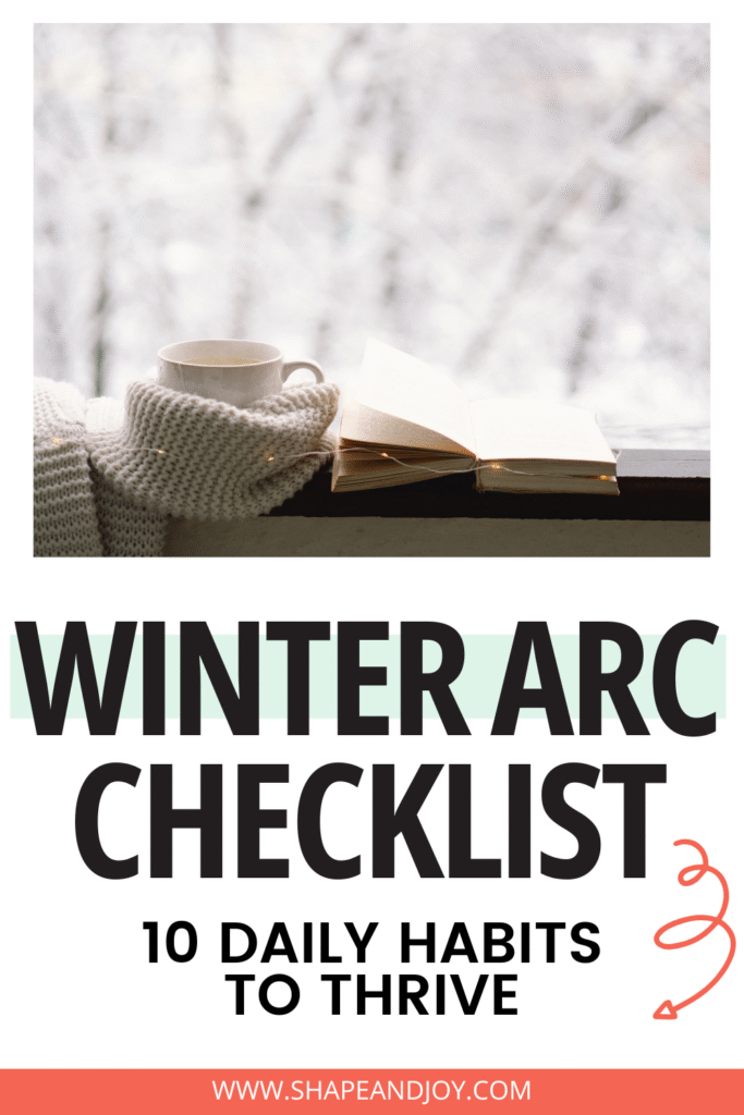 winter arc checklist