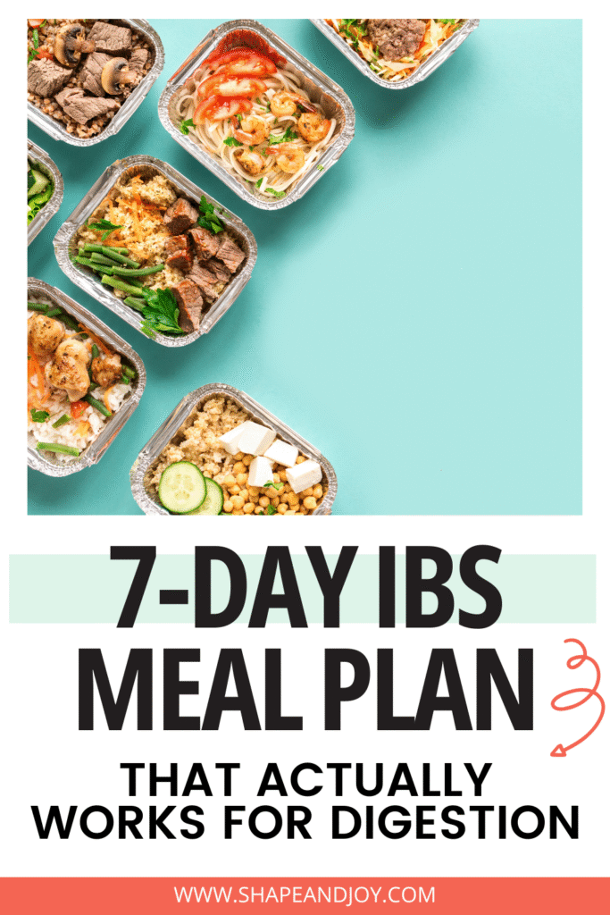 IBS Meal Plan