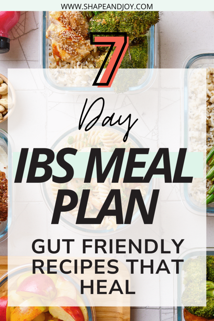 IBS Meal Plan