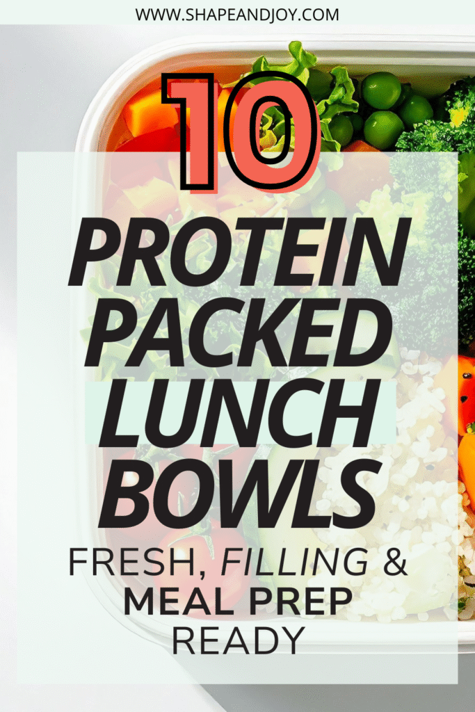 protein-packed bowl recipes