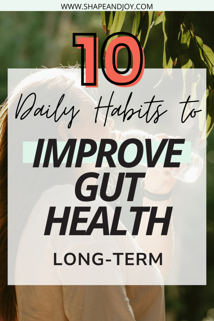 IMPROVE GUT HEALTH