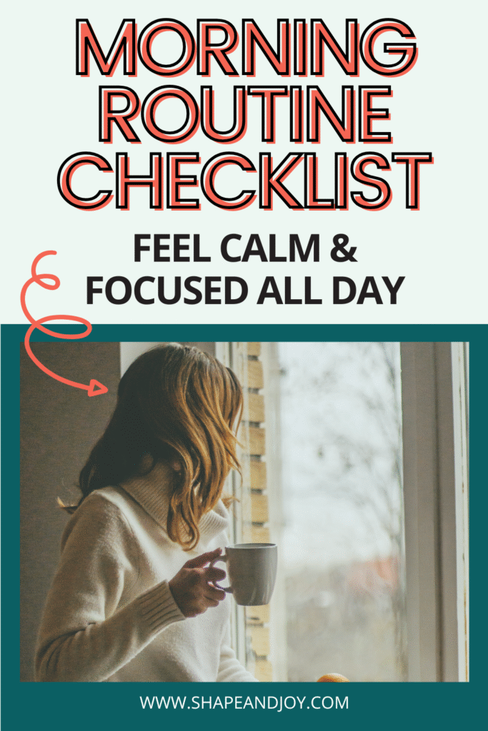 morning routine checklist