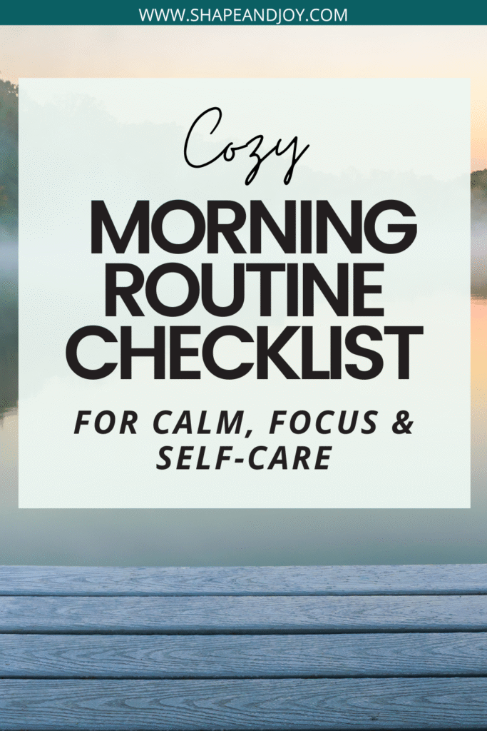 morning routine checklist