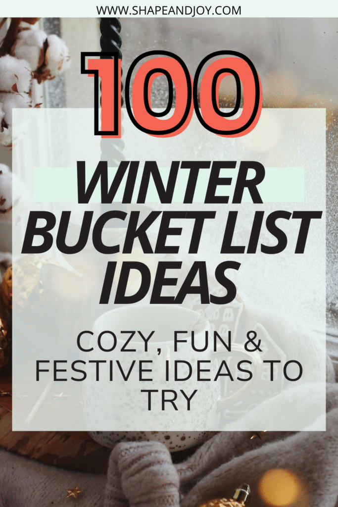 winter bucket list