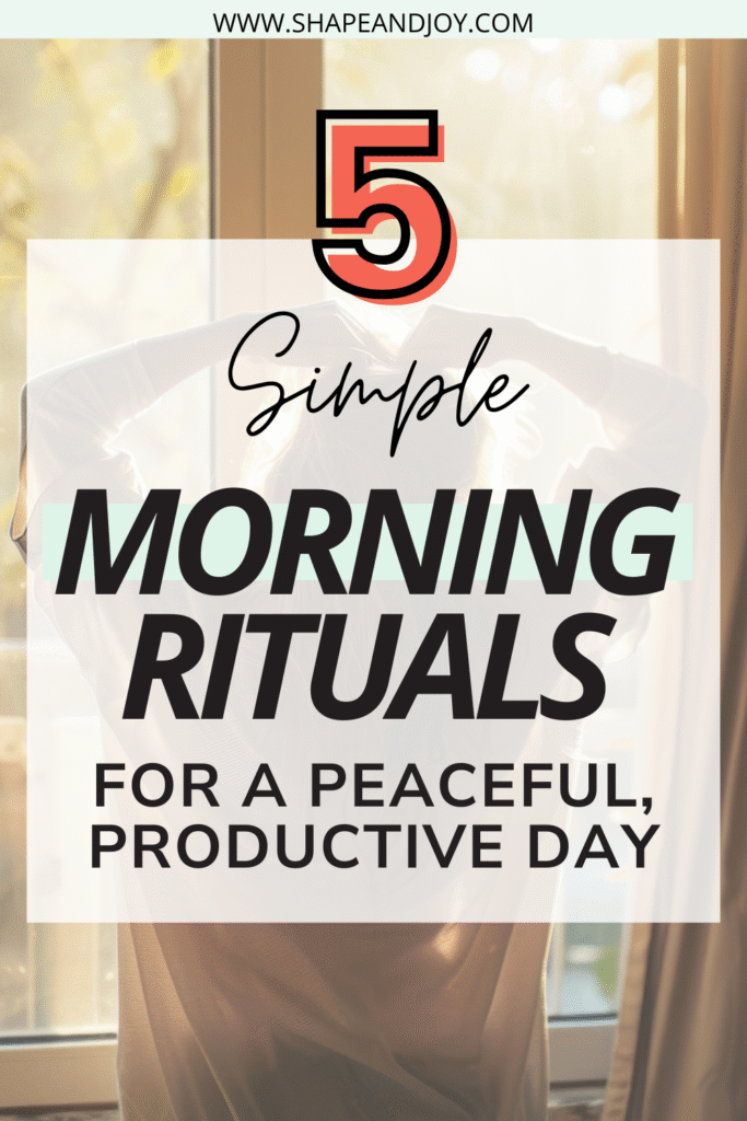 morning rituals