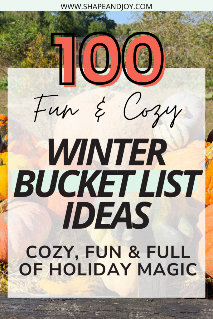 winter bucket list