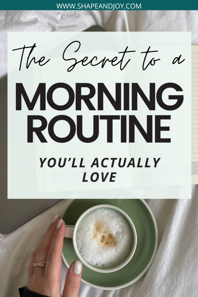 morning routine