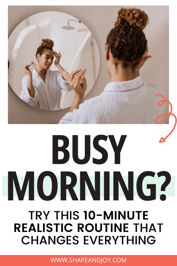 realistic morning routines