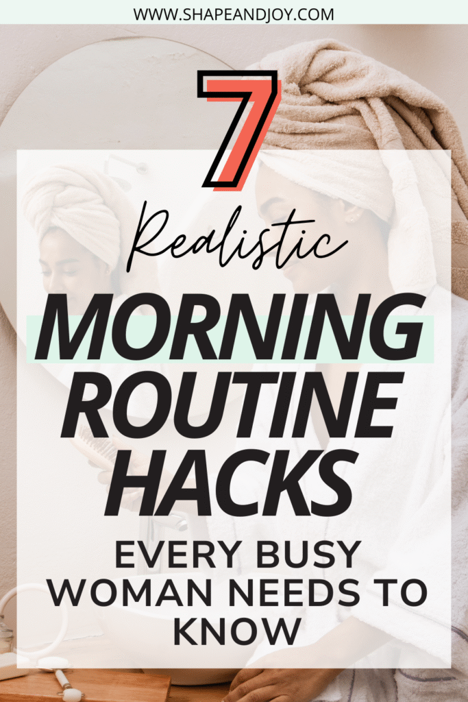 realistic morning routines