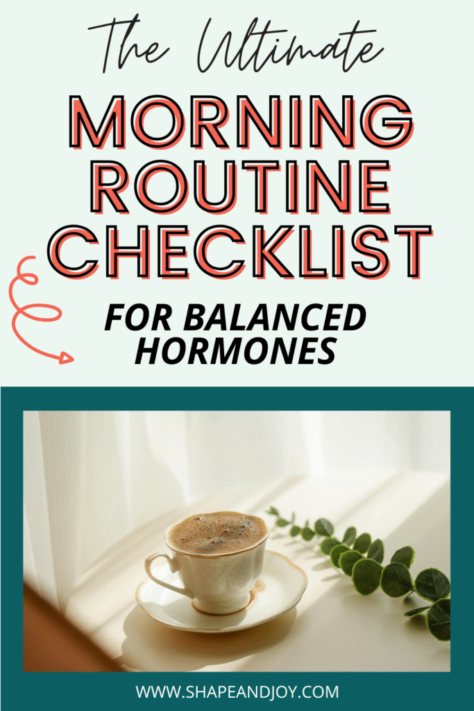 morning routine checklist