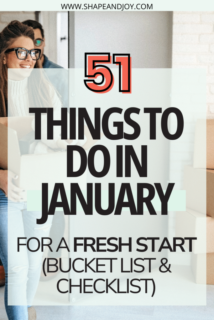 things to do in january