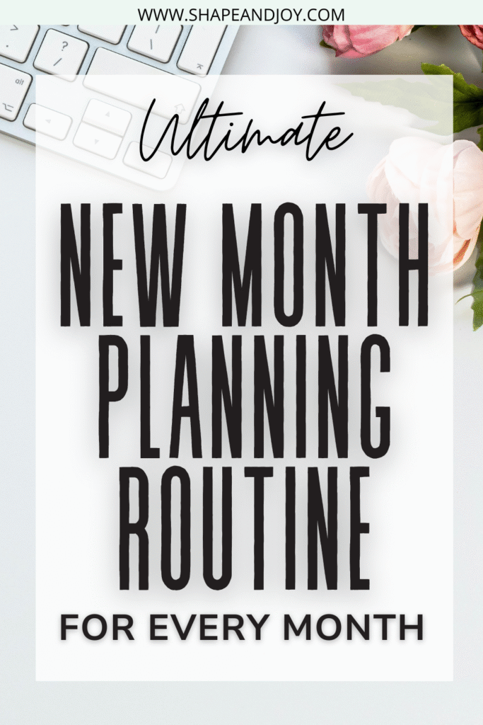 beginning of the month