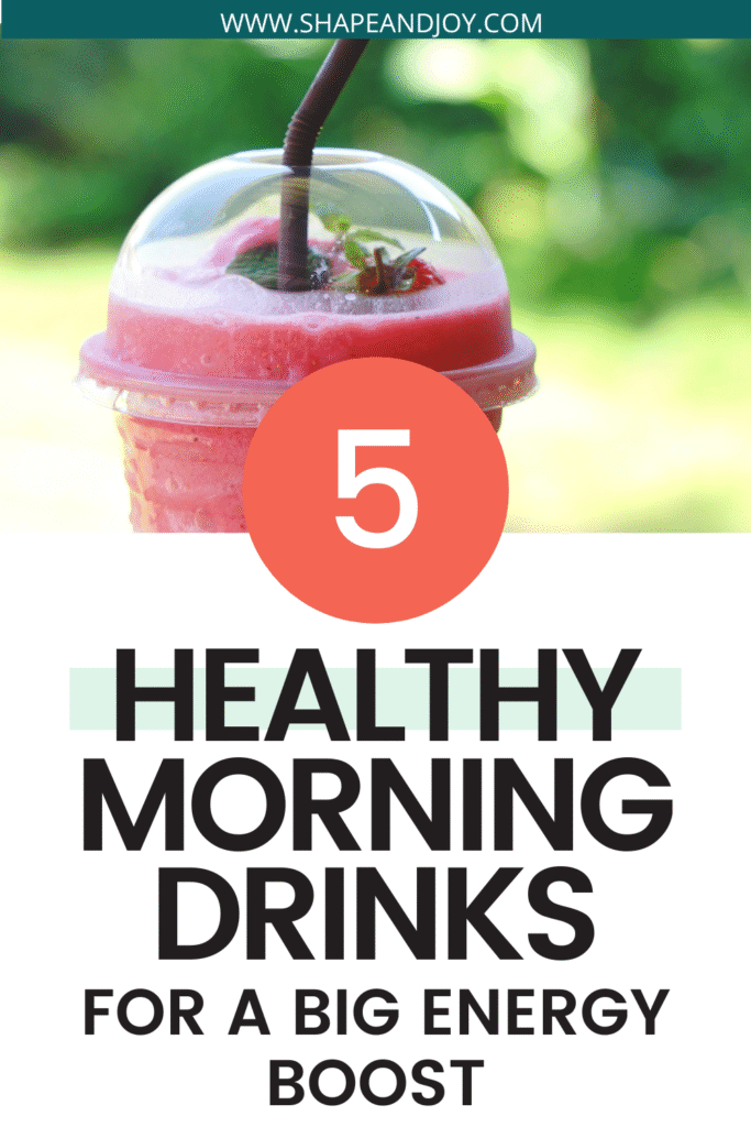 healthy morning drinks