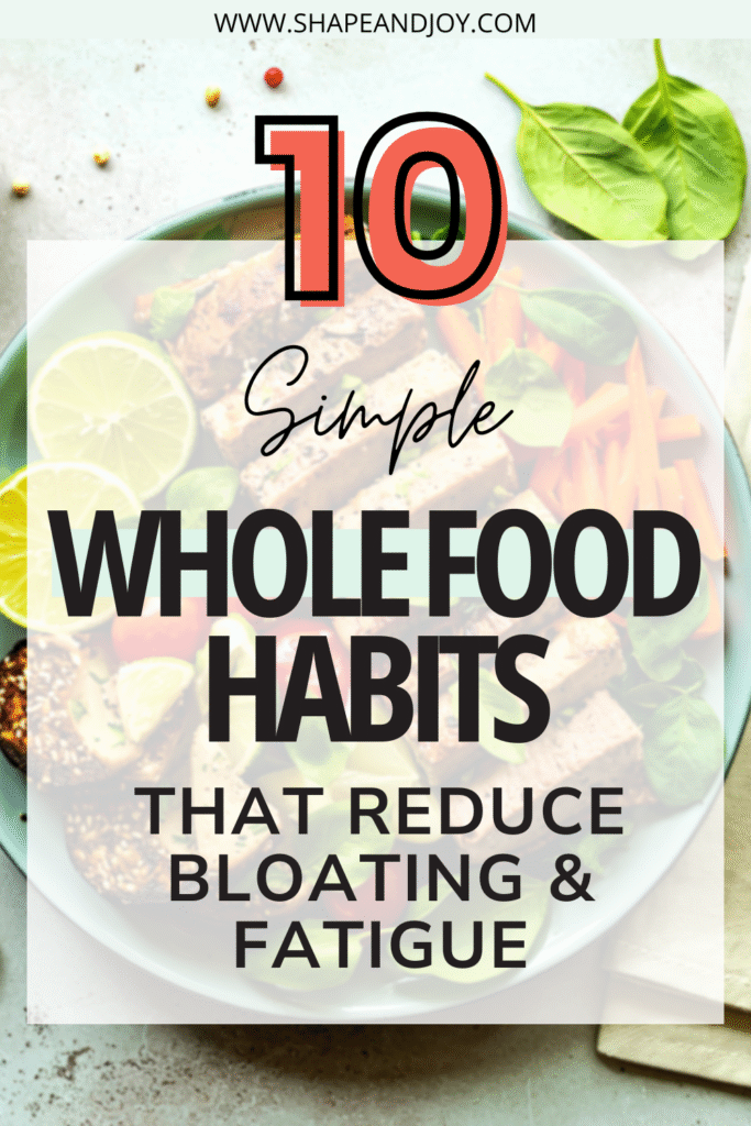 whole food habits