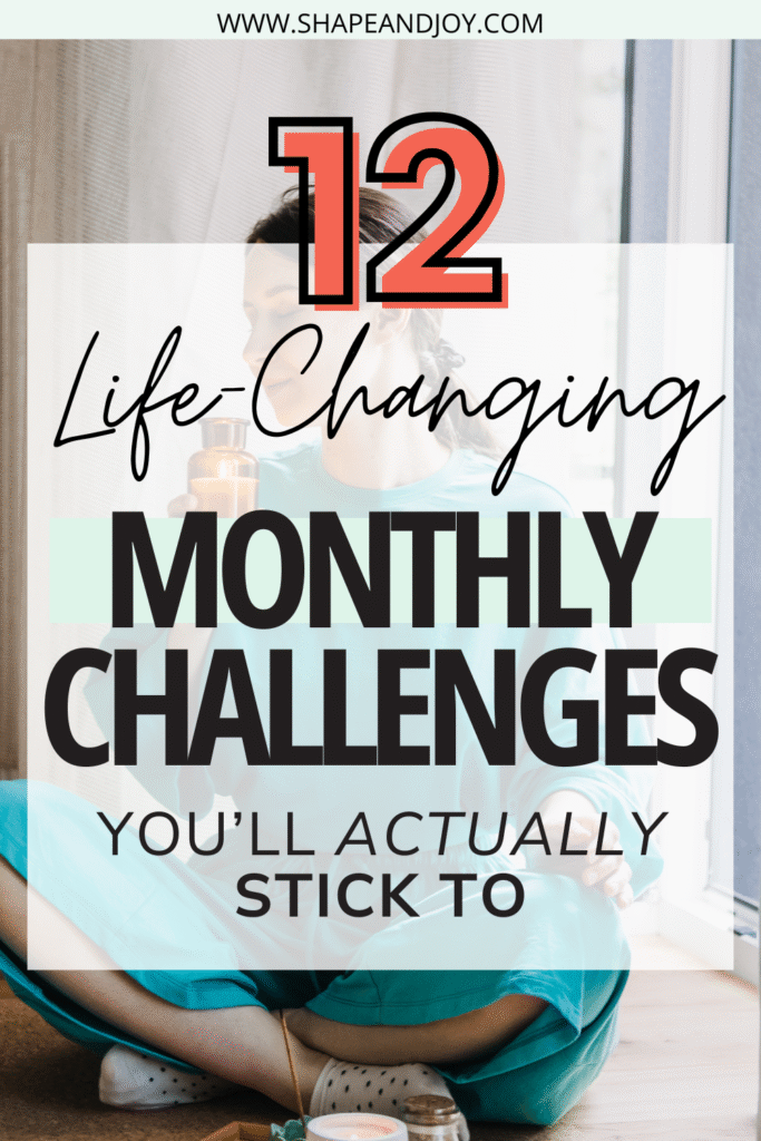 monthly challenge ideas