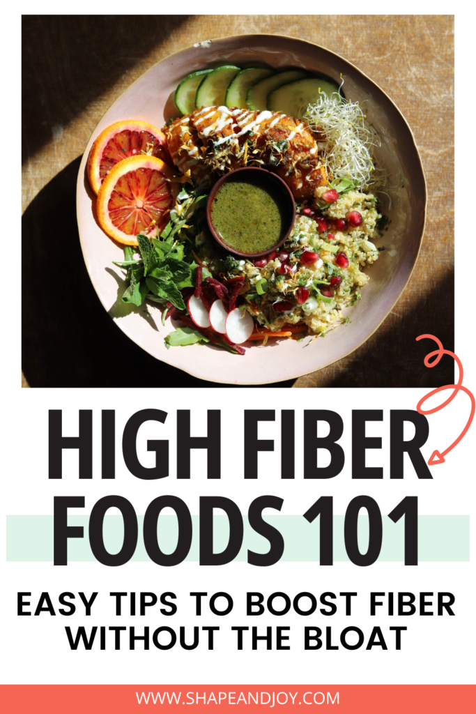 high-fiber foods