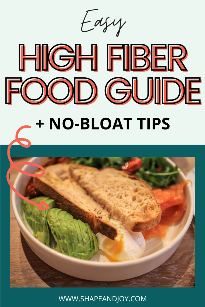high-fiber foods