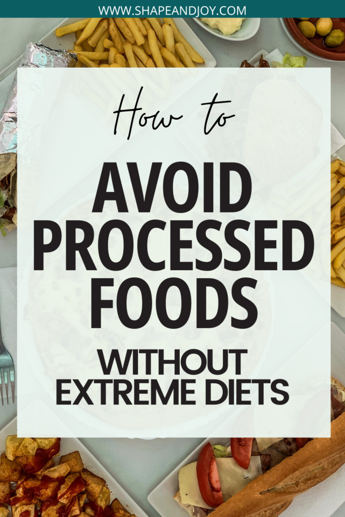 how to avoid processed foods