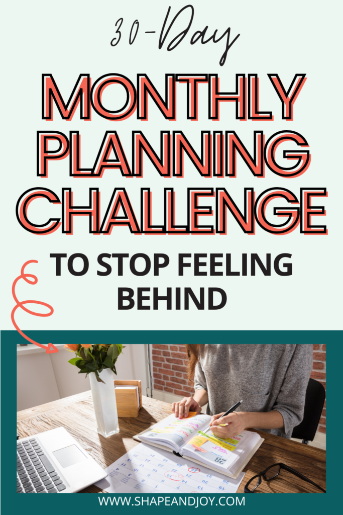 MONTHLY PLANNING