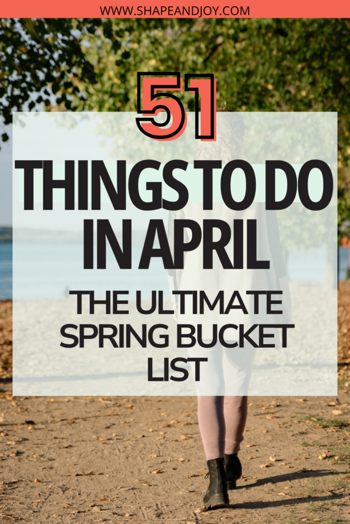 spring bucket list